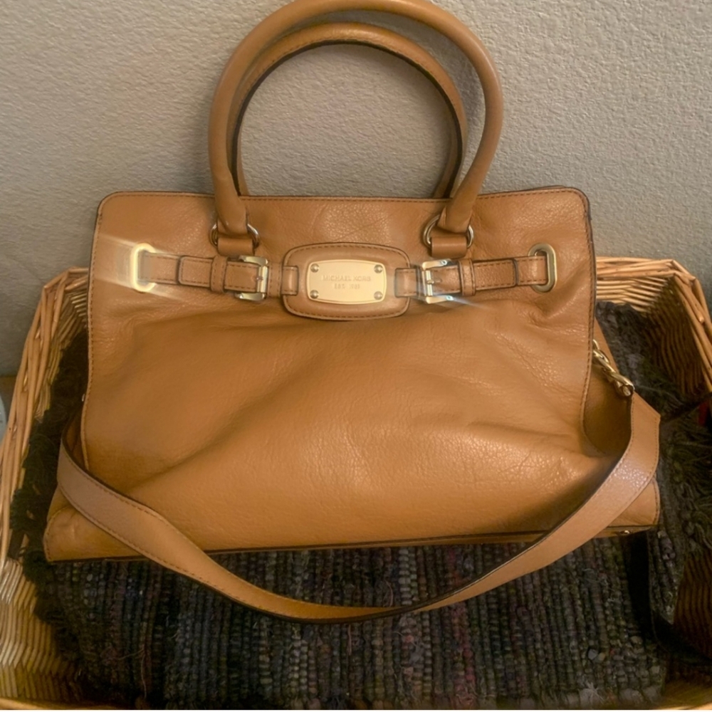 Michael Kors leather handbag